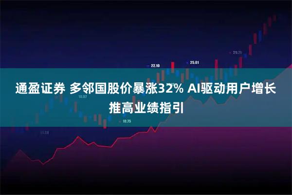 通盈证券 多邻国股价暴涨32% AI驱动用户增长推高业绩指引